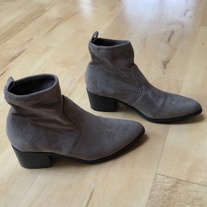 NWOT Brown Ankle Booties, Size 7